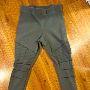 Express Olive Green Mojo Leggings